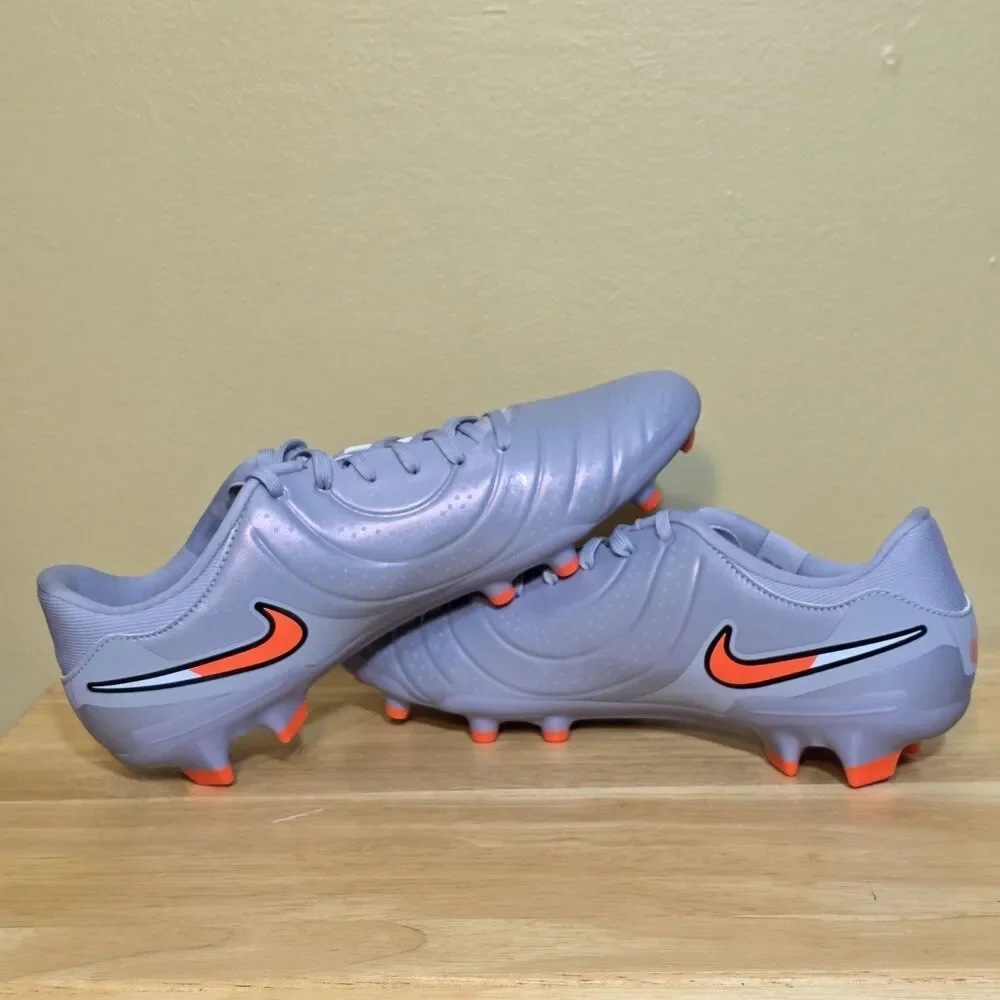 Nike Tiempo Legend 10 Academy Soccer Cleats Blue Eclipse DV4337-402 Men's Size 9